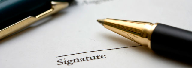 Contract Ready for Signature